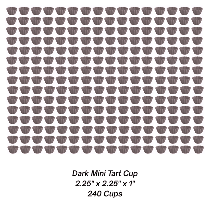 Mini Chocolate Tart Cups – Edible Chocolate Dessert Shells for Pastry Chefs & Catering - CaljavaOnline1186DChocolate