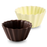 2.25-inch mini chocolate tart cups edible shells for pastry chefs and catering