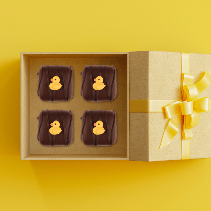 Mini Duck Royal Icing Decorations (Bulk) - CaljavaOnlineY1936-2Cupcake Decorations