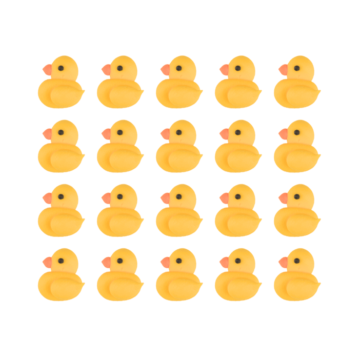 Mini Duck Royal Icing Decorations (Bulk) - CaljavaOnlineY1936-2Cupcake Decorations