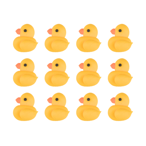 Mini Duck Royal Icing Decorations (Bulk) - CaljavaOnlineY1936-2Cupcake Decorations