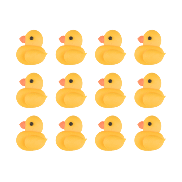 Mini Duck Royal Icing Decorations (Bulk) - CaljavaOnlineY1936-2Cupcake Decorations