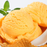 ibrant orange and vanilla swirl soft-serve ice cream cone flavored with LorAnn dreamsicle fountain