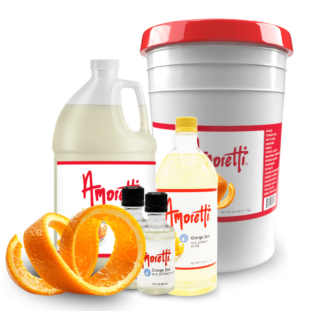 Orange Zest Extract Water Soluble by Amoretti - CaljavaOnlineAMRTI-1129-35LBFlavor