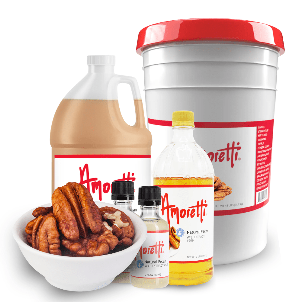 Pecan Extract Water Soluble by Amoretti - CaljavaOnlineAMRTI-509-2OZFlavor