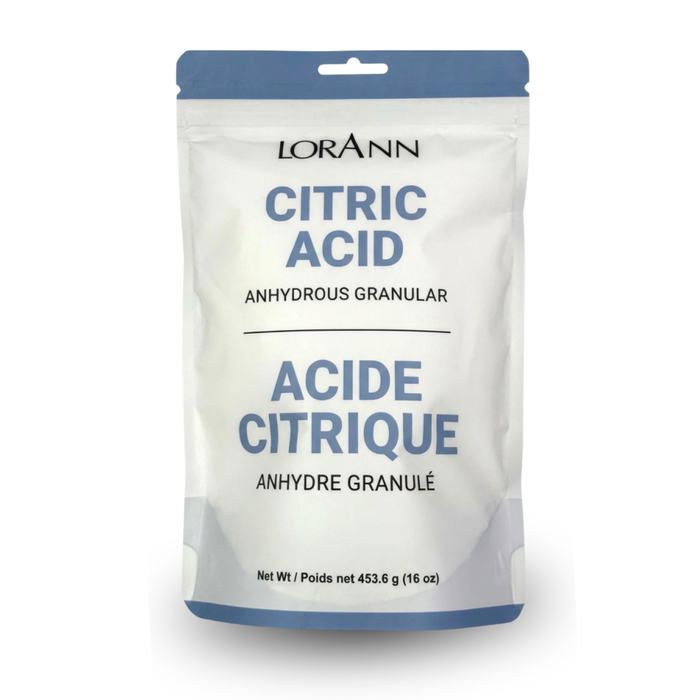 Measuring LorAnn Citric Acid to adjust pH levels and trigger gelation in pectin gummies