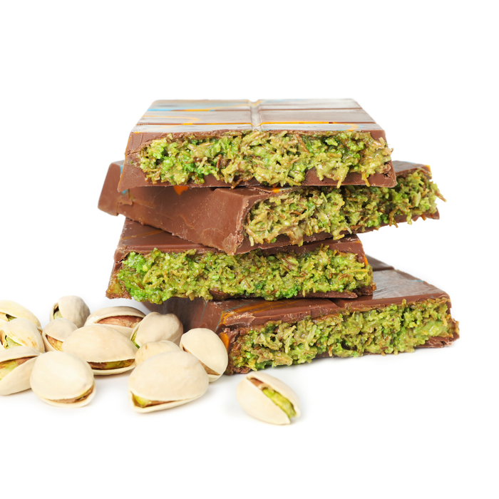 Pistachio Kataifi Mix Cream Filling 24% for Dubai Chocolate by Amoretti - CaljavaOnlineAMRTI-291-12OZFilling