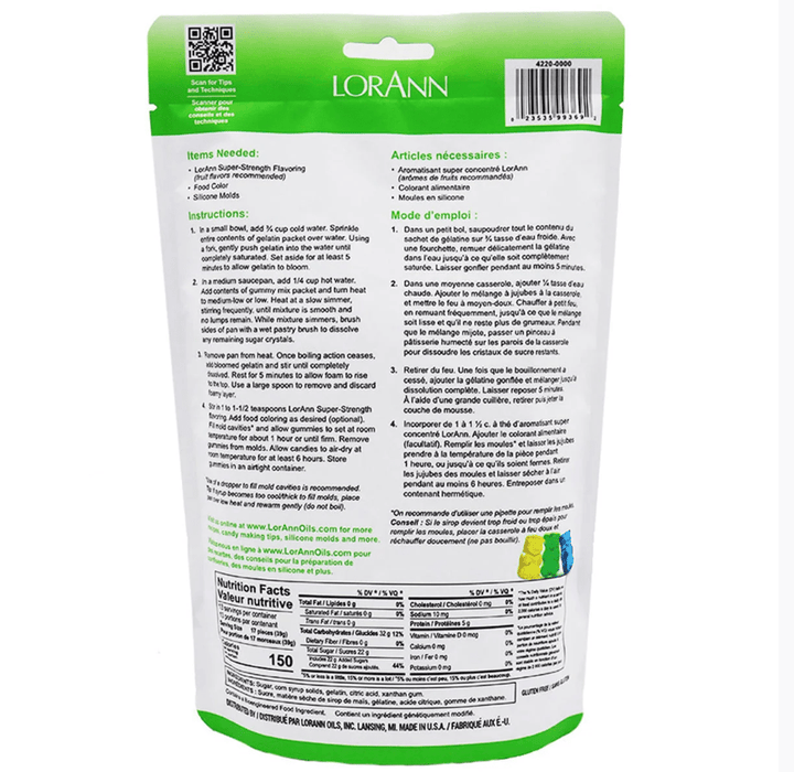 Powdered Gummy Mix – Professional Quality Gummy Mix for Candy & Cannabis Edibles by LorAnn - CaljavaOnline4220-0006