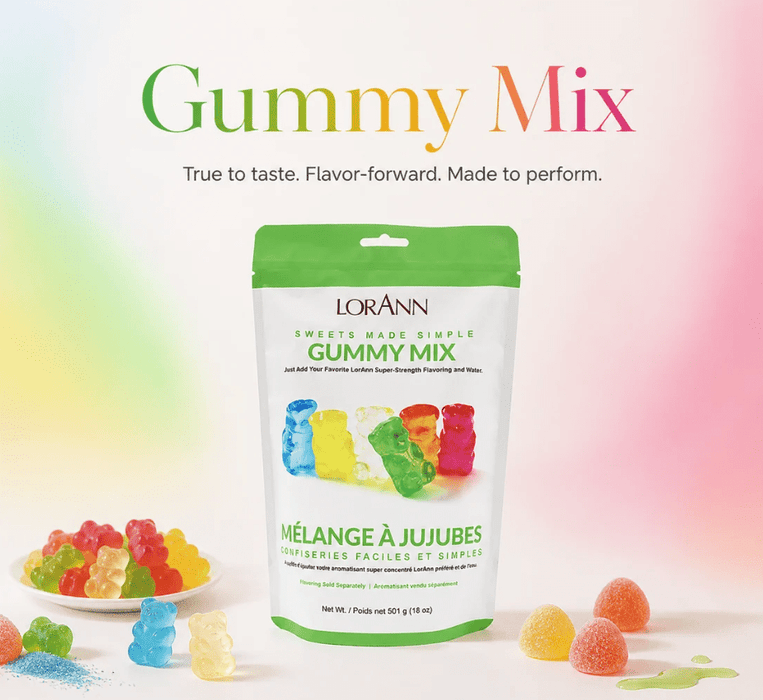 Powdered Gummy Mix – Professional Quality Gummy Mix for Candy & Cannabis Edibles by LorAnn - CaljavaOnline4220-0006