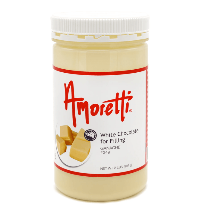 Premium White Chocolate Ganache for Filling by Amoretti - CaljavaOnlineAMRTI-249-2LBGanache