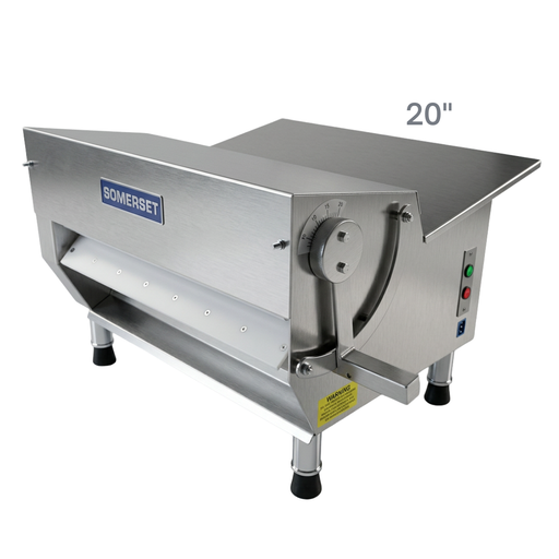 Somerset CDR-500 commercial 20-inch stainless steel dough and fondant sheeter