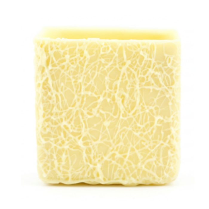 Edible white chocolate textured boxes for wedding, event, and banquet dessert courses.