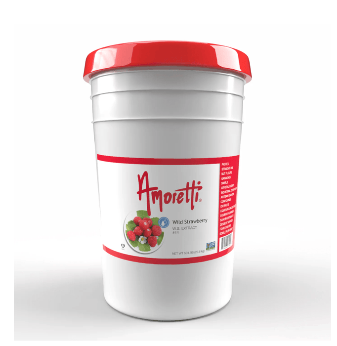 Wild Strawberry Extract Water Soluble by Amoretti - CaljavaOnlineAMRTI-44-50LBFlavor