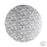 1/2 inch round silver foil cake drum for anniversary and party cakes. Silver Foil Cake Drum for cake decorating your own cakes. Cake Boards