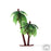 Vintage Small Double Palm Tree