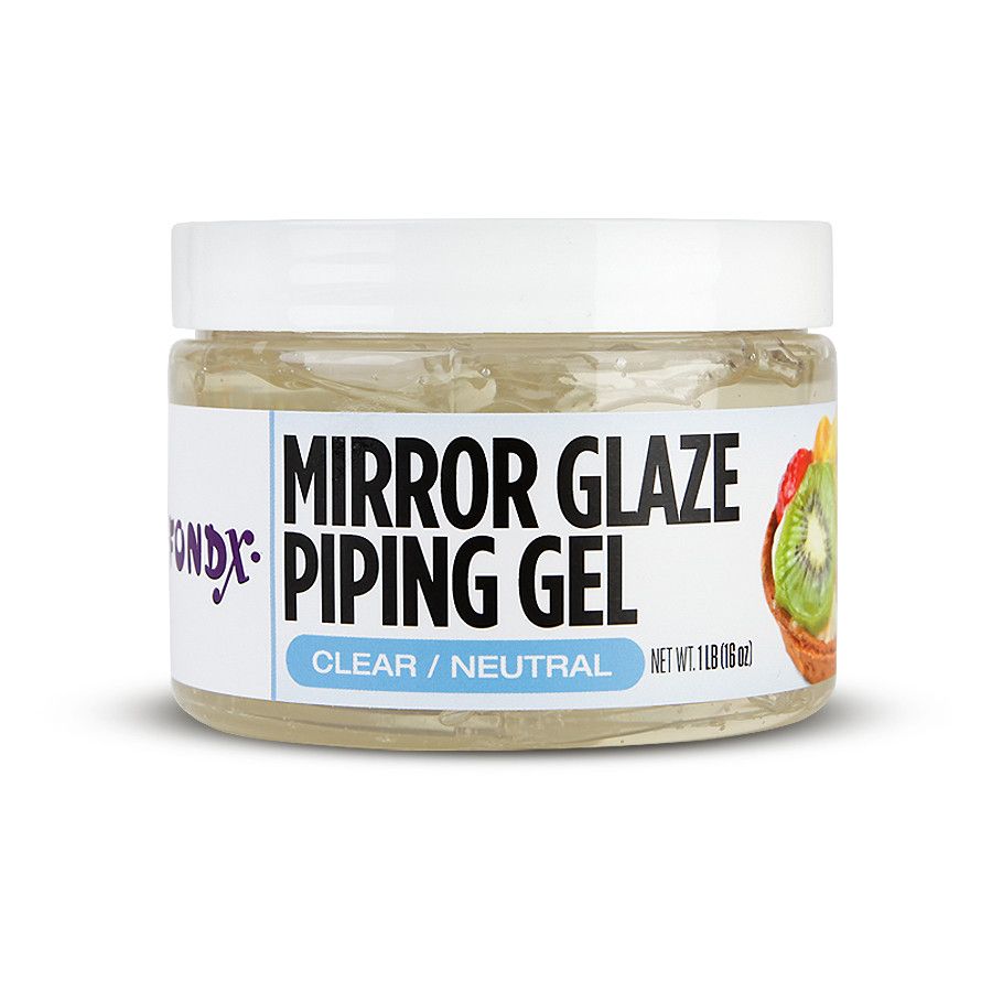FondX Mirror Glaze Piping Gel - Clear — CaljavaOnline