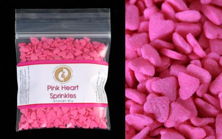 Pink Heart Spinkles
