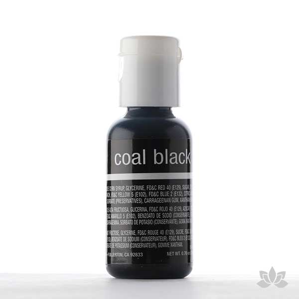 ChefMaster Liqua-Gel Color 0.70 oz - Coal Black