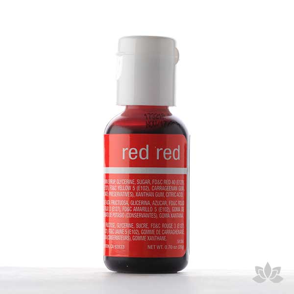 ChefMaster Liqua-Gel Color 0.70 oz - Red Red