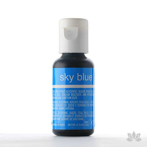Chefmaster Liqua-Gel Color 0.70 oz - Sky Blue