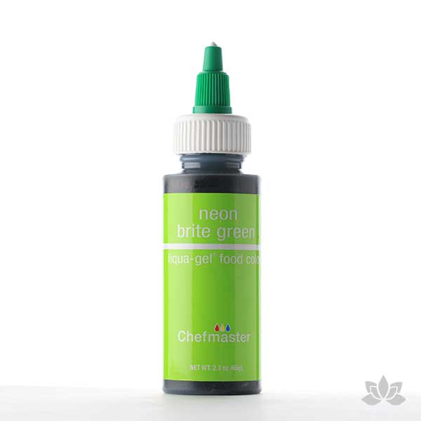 ChefMaster Liqua-Gel Color 2.3 oz - Neon Bright Green