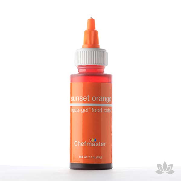 ChefMaster Liqua-Gel Color 2.3 oz - Sunset Orange