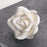 White Gumpaste Roses handmade sugar cake decorations and cake toppers perfect for cake decorating rolled fondant wedding cakes and fondant birthday cakes. Wholesale sugar flowers and cake supply. Caljava
