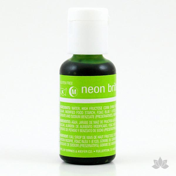 ChefMaster Liqua-Gel Color 0.70 oz - Neon Brite Green