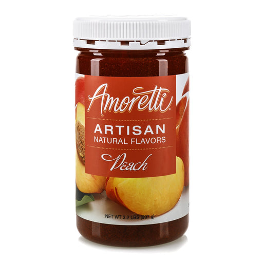 Natural Peach Artisan Flavor by Amoretti