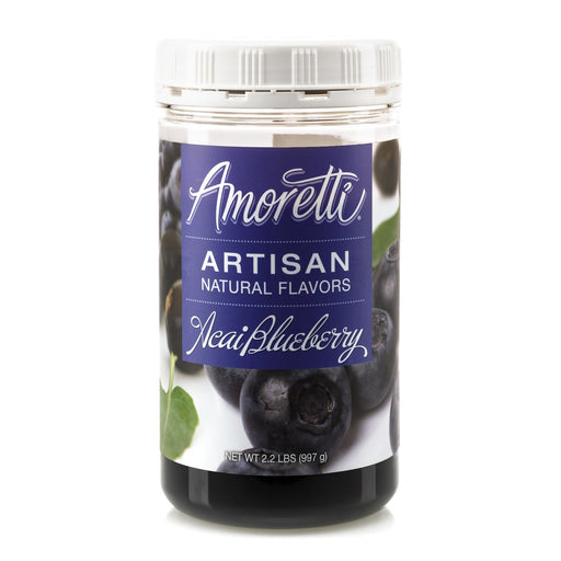 Natural Acai Blueberry Artisan Flavor by Amoretti