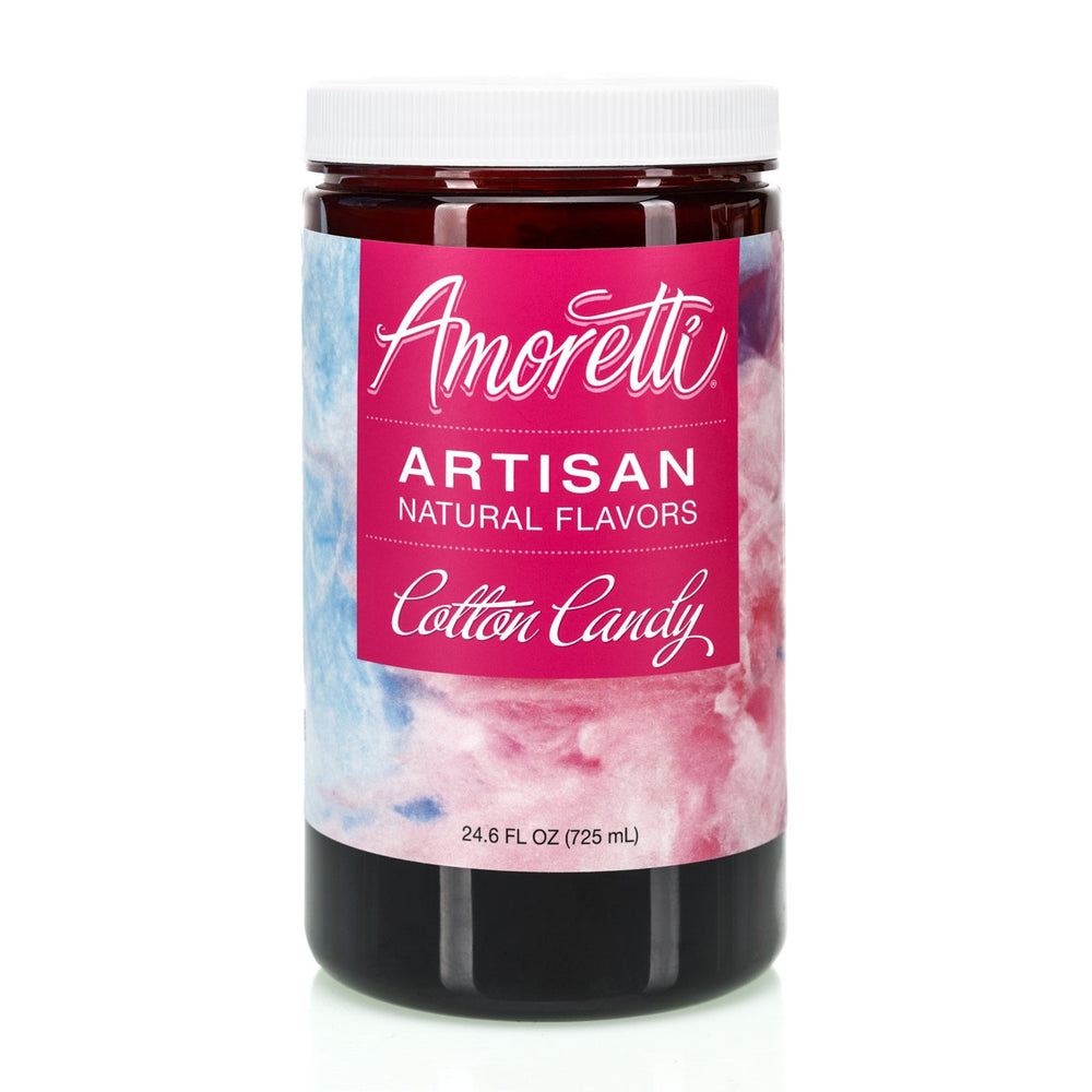 Natural Cotton Candy Artisan Flavor by Amoretti