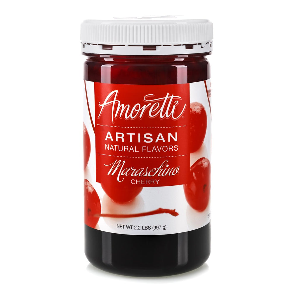 Natural Maraschino Bing Cherry Artisan Flavor by Amoretti