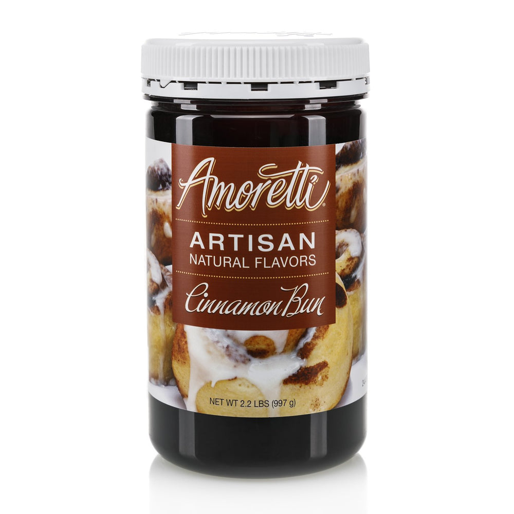 Natural Cinnamon Bun Artisan Flavor by Amoretti