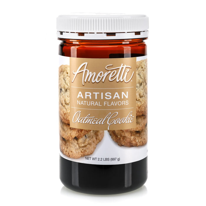 Natural Oatmeal Cookie Artisan Flavor by Amoretti
