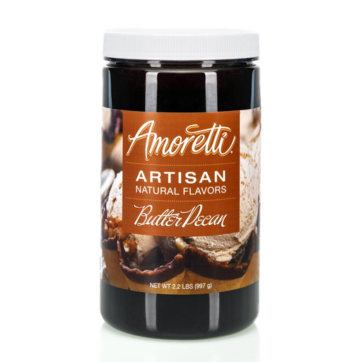 Natural Butter Pecan Artisan Flavor by Amoretti