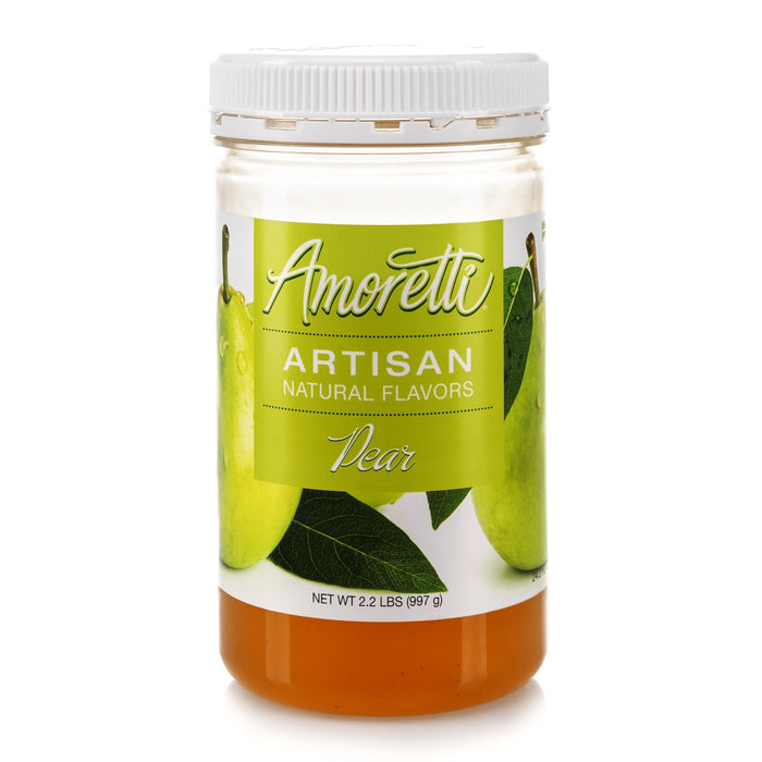 Natural Pear Artisan Flavor by Amoretti