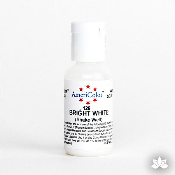 Superior Color Paste White 8 oz Bottle