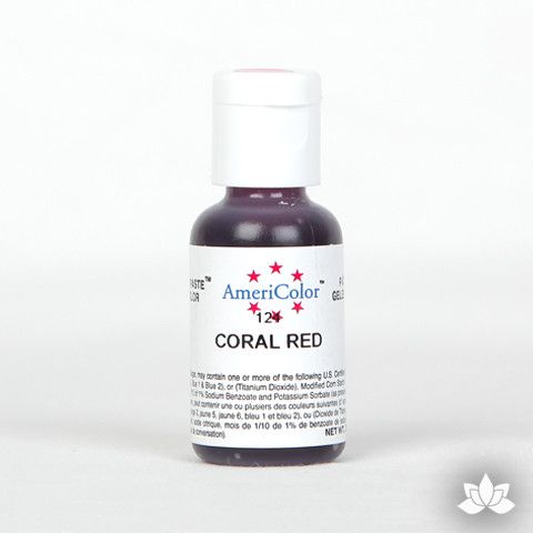 Coral Red Soft Gel Paste