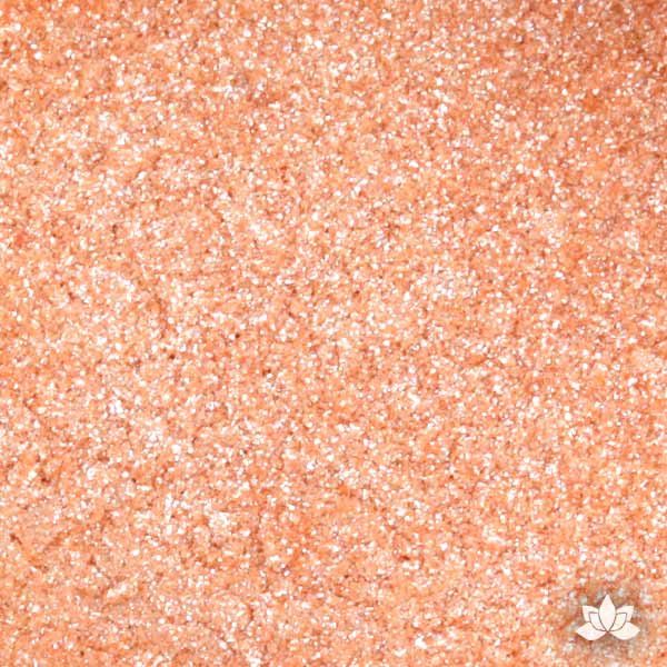 Apricot Luster Dust colors for cake decorating fondant cakes, gumpaste sugarflowers, cake toppers, & other cake decorations. Wholesale cake supply. Bakery Supply. Lustre Dust Color.