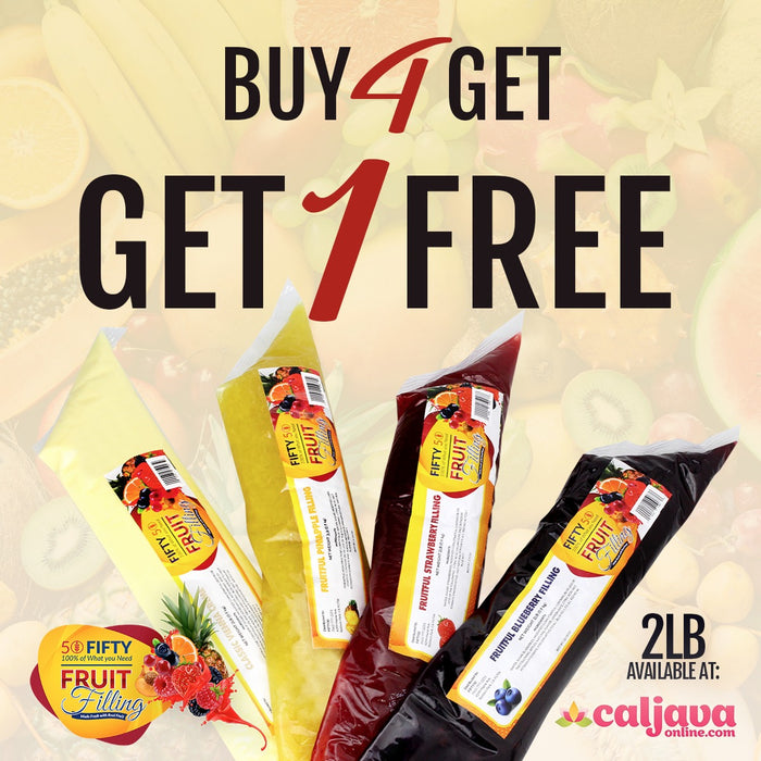 BUY 4 GET 1 FREE Professional cake filling designed for high-volume bakeries