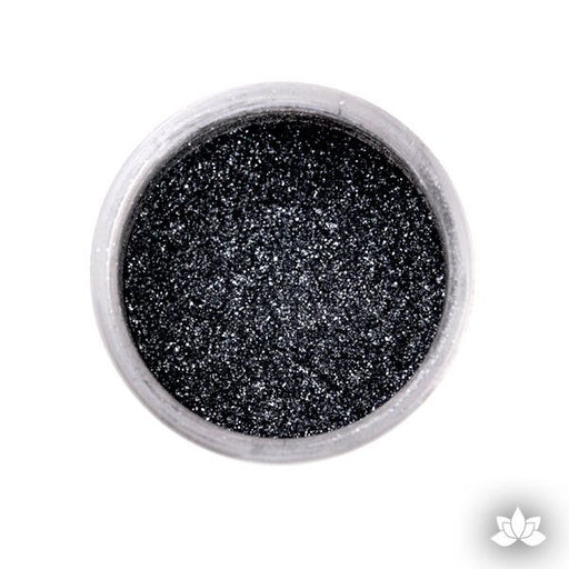 Black Luster Dust Colors food coloring perfect for cake decorating fondant cakes, cupcakes, cake pops, wedding cakes, and sugarflowers. Dusting color. Cake supply.