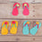 Flip Flops - Assorted Hot Colors
