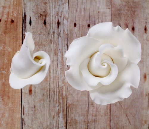 Classic Rose Series - 5 Blooms & 5 Buds - White