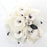 White & Black Calla Lily Cake Topper - Medium