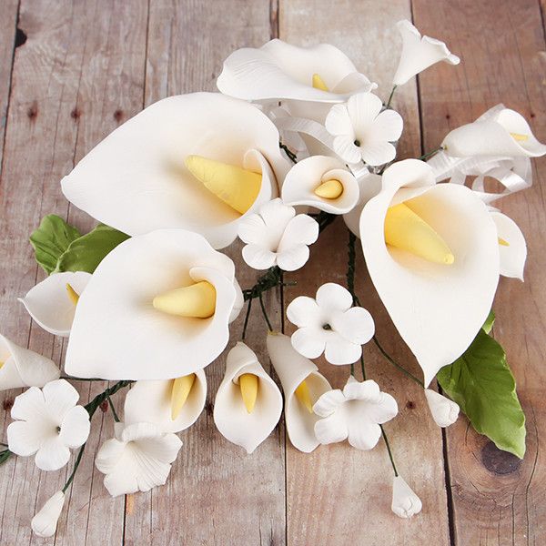 calla lily flower size Large Calla Lily Spray