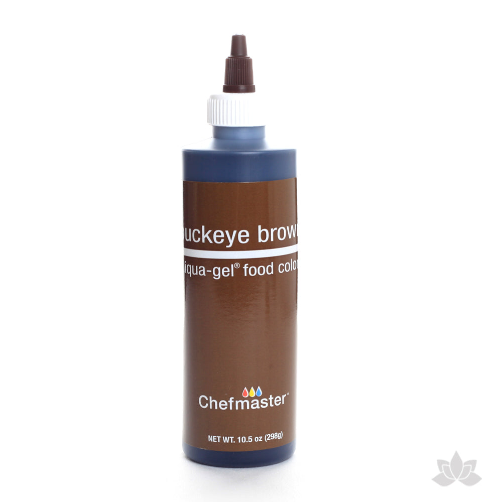 ChefMaster Liqua-Gel Color 10.5 oz - Buckeye Brown