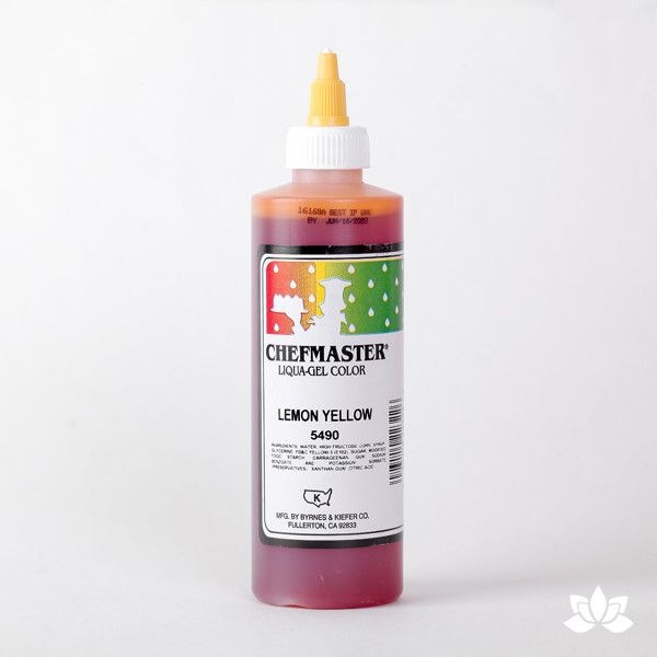 ChefMaster Liqua-Gel Color 10.5 oz - Lemon Yellow