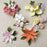 6 Small Mix Sprays are gumpaste sugarflower cake decorations perfect as cake toppers for cake decorating fondant cakes and wedding cakes. Caljava wholesale cake supply.6 Small Mix Sprays - Combo 2