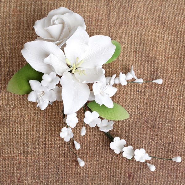 Alstroemeria Lily Sprays - White