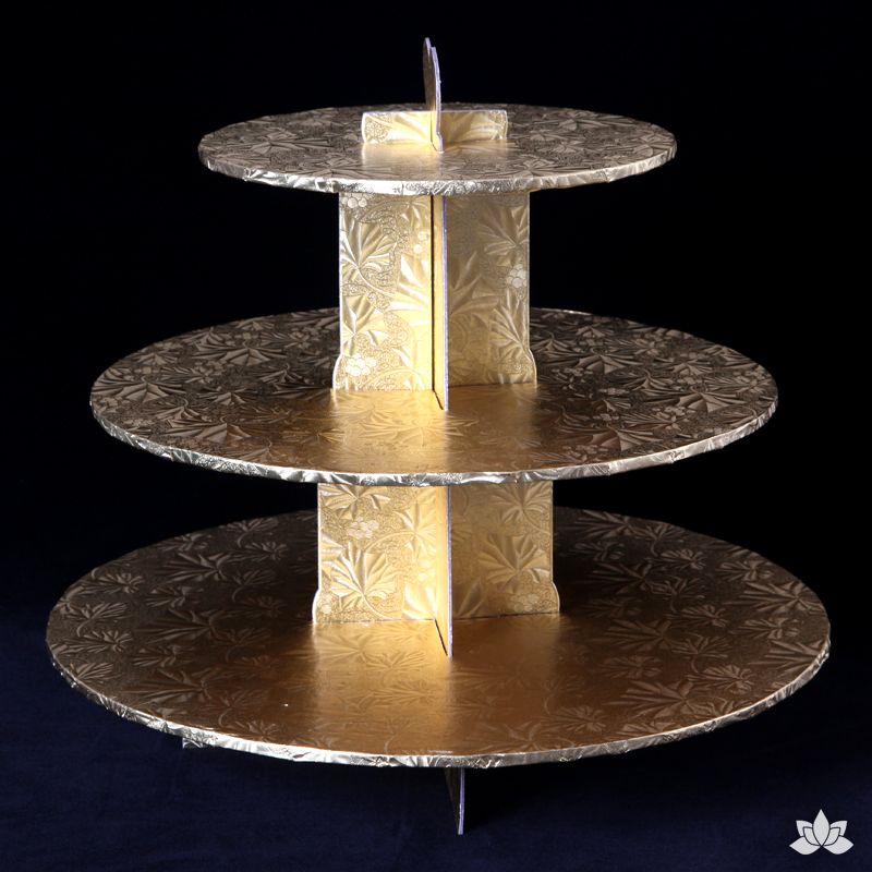 Cupcake Stand - Gold Foil